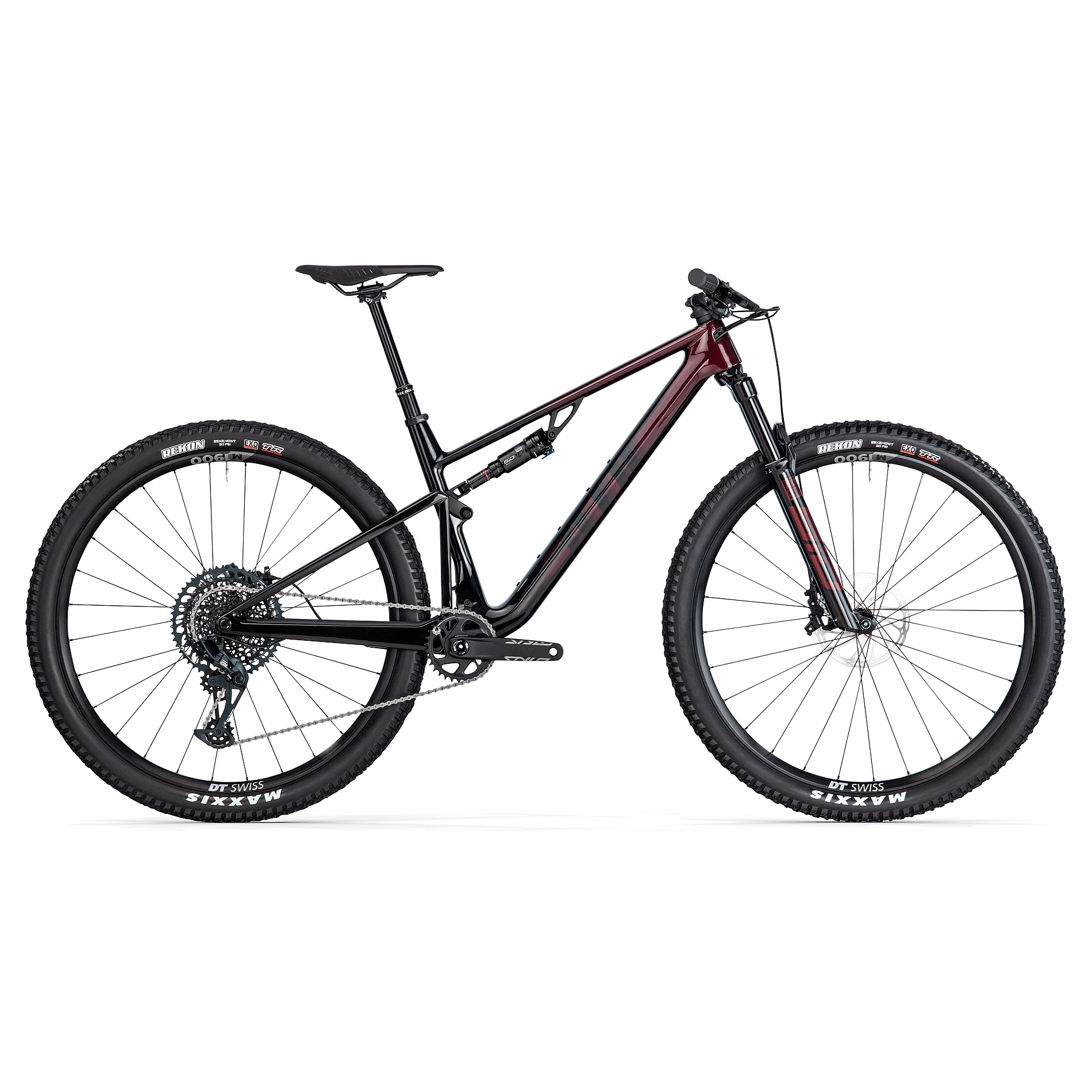 Productfoto van BMC FOURSTROKE LT ONE - 29&quot; Carbon Mountainbike - 2024 - bordeaux red / black
