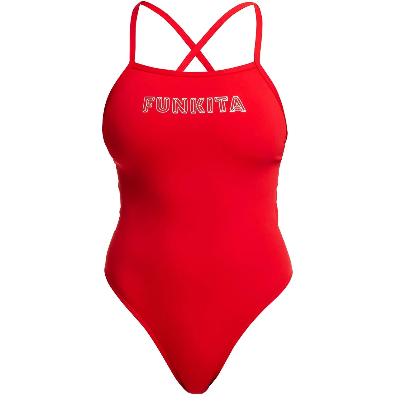 Picture of Funkita Tie Me Tight One Piece Swimsuit Women - Fire