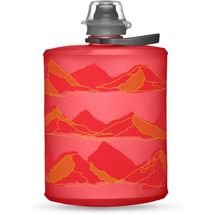 Image of Hydrapak Mountain Stow™ Foldable Bottle - 500ml - Redwood