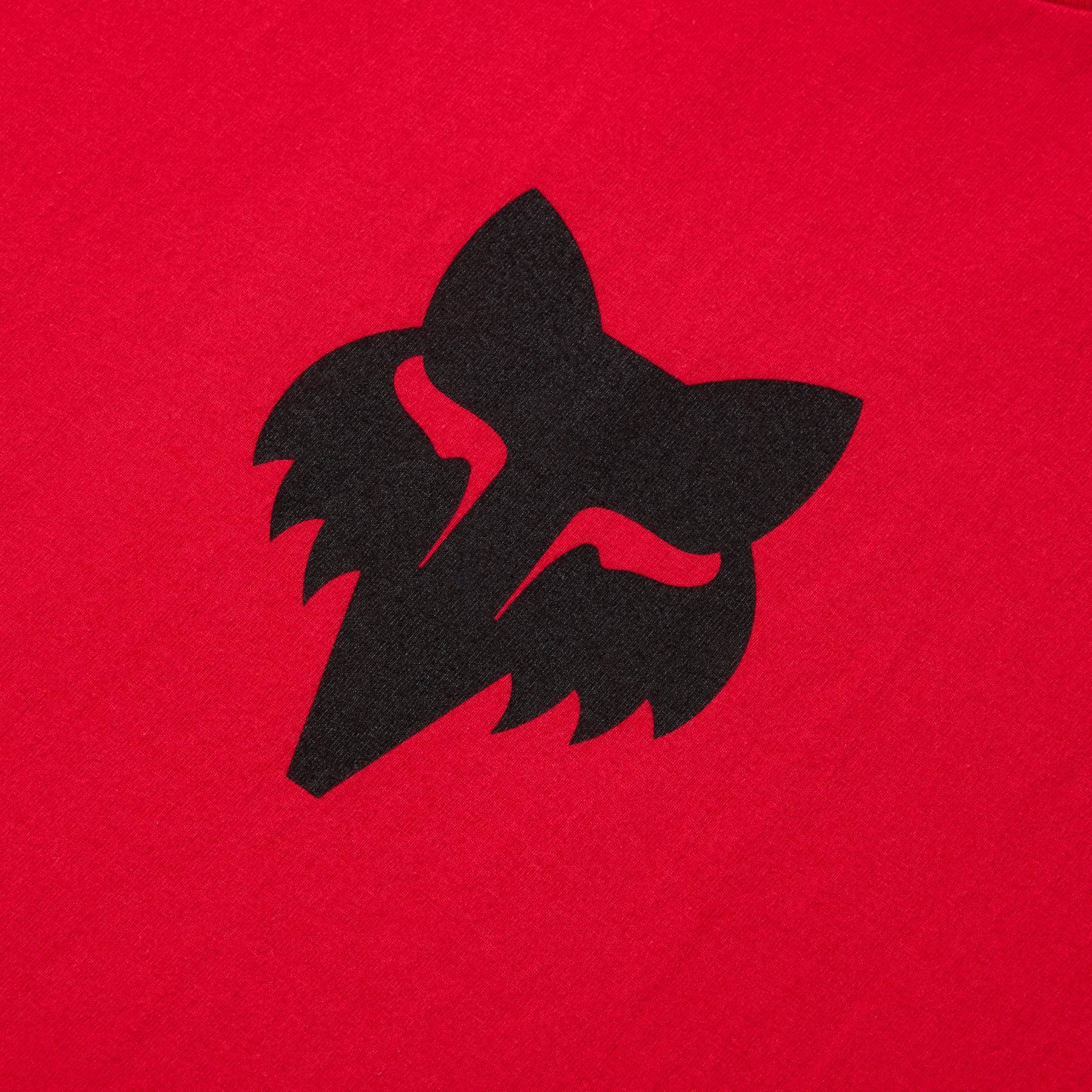 FOX Fox Head 195 Original Shortsleeve Tee Men - flame red | BIKE24