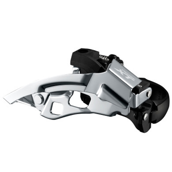 Picture of Shimano Deore XT Trekking FD-T8000-L Top-Swing Front Derailleur 3x10-speed - Low Clamp - black