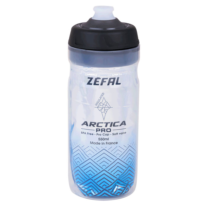 Produktbild von Zéfal Arctica Pro 55 Trinkflasche 550ml - silver blue