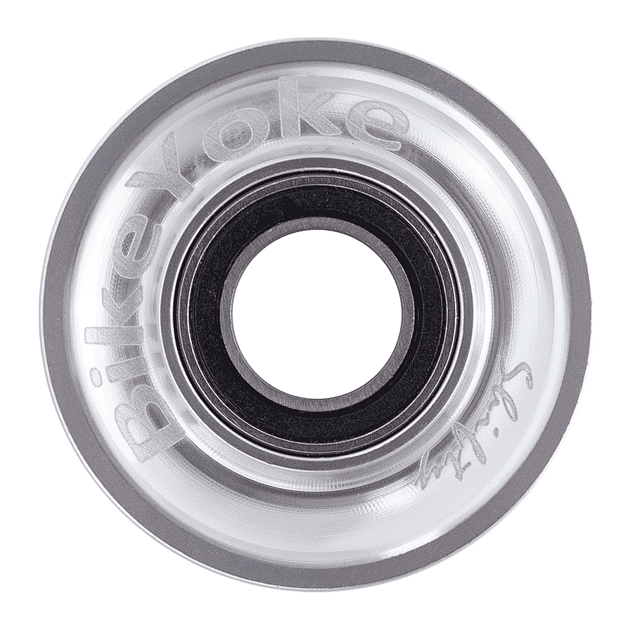 BikeYoke SHIFTY V2 - Направляющая троса переключения передач / тросовый шкив для задних переключателей SRAM 1x11 / 1x12 - серебристый