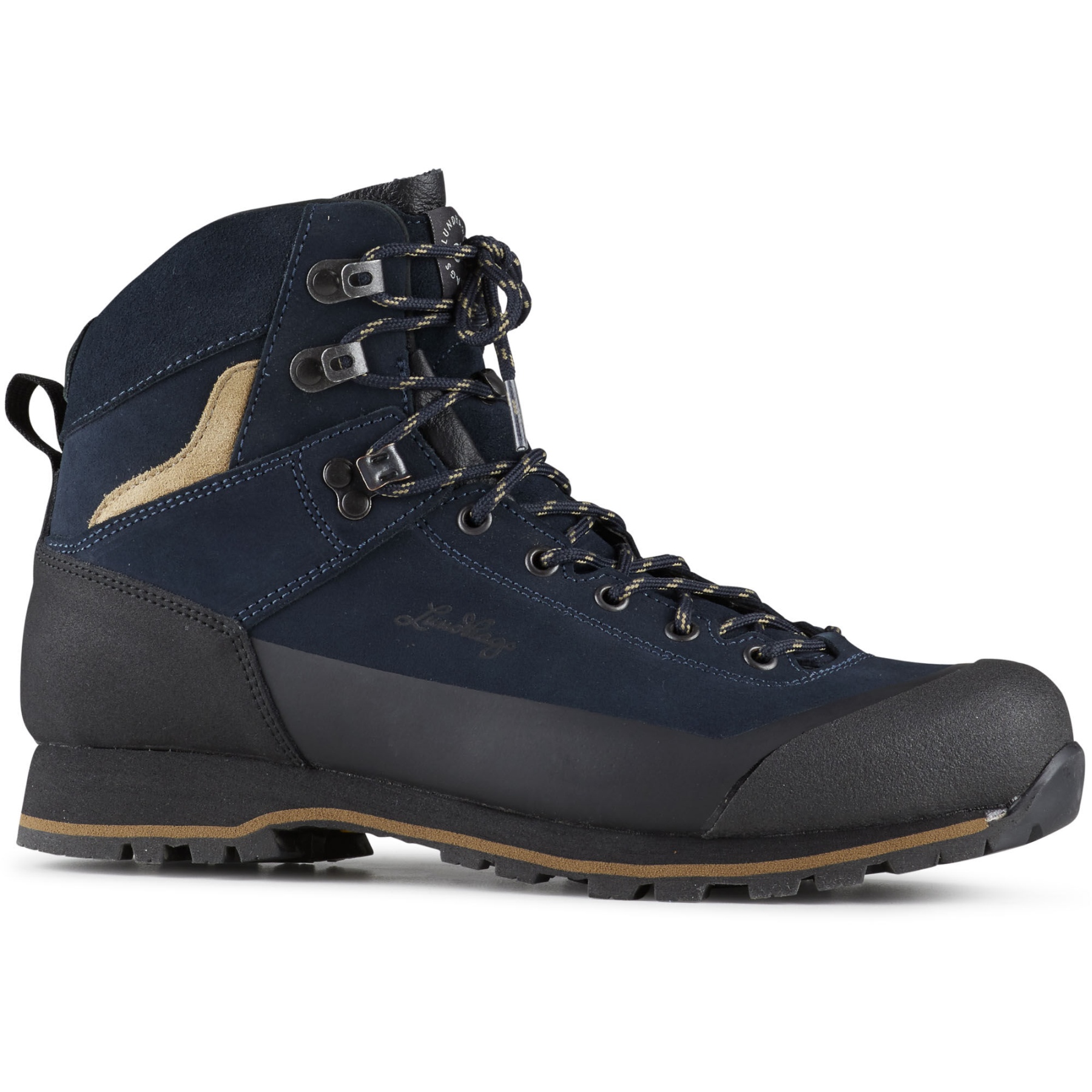 Stivali Da Escursionismo Uomo - Scarpe Da Trekking Mid Antiscivolo Con Fodera In Pelliccia Sintetica - Impermeabili E Caldi - Taglia 40 EU Blu