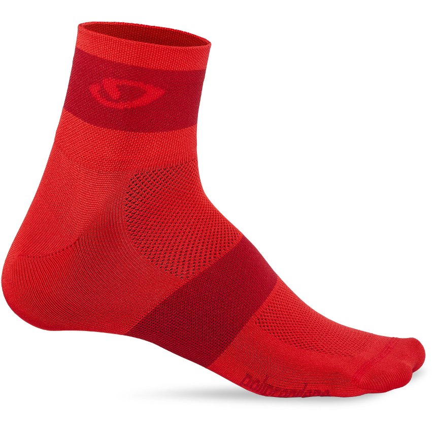 Picture of Giro Comp Racer Socks - bright red/dark red