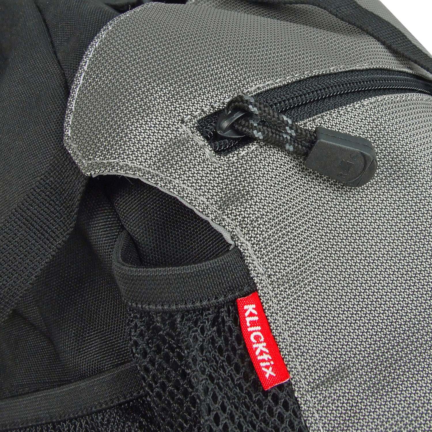 KLICKfix Rackpack Sport Plus Racktime 0269RB Bagagetas - 18L - grijs