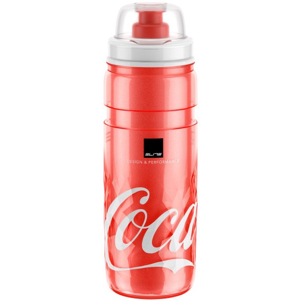 Produktbild von Elite Ice Fly Coca Cola Trinkflasche 500ml - transparent/rot