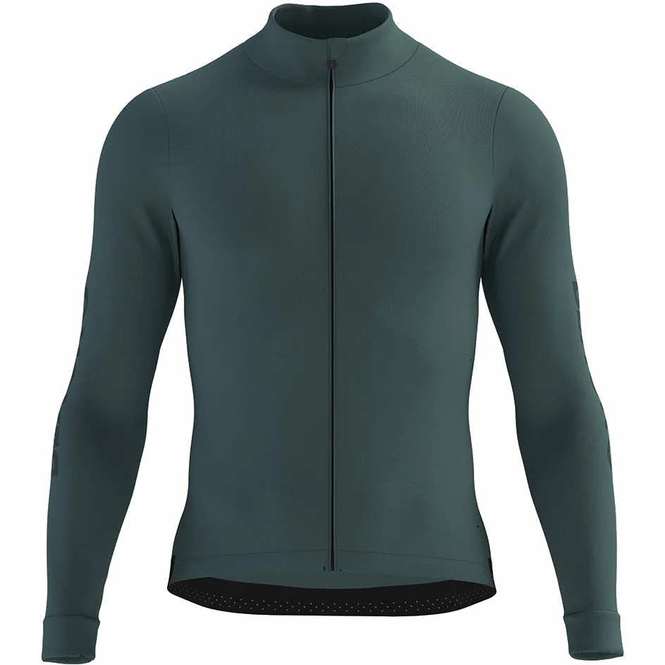 Picture of Black Sheep Cycling ThermoDream Longsleeve Jersey Men - Silver Pine