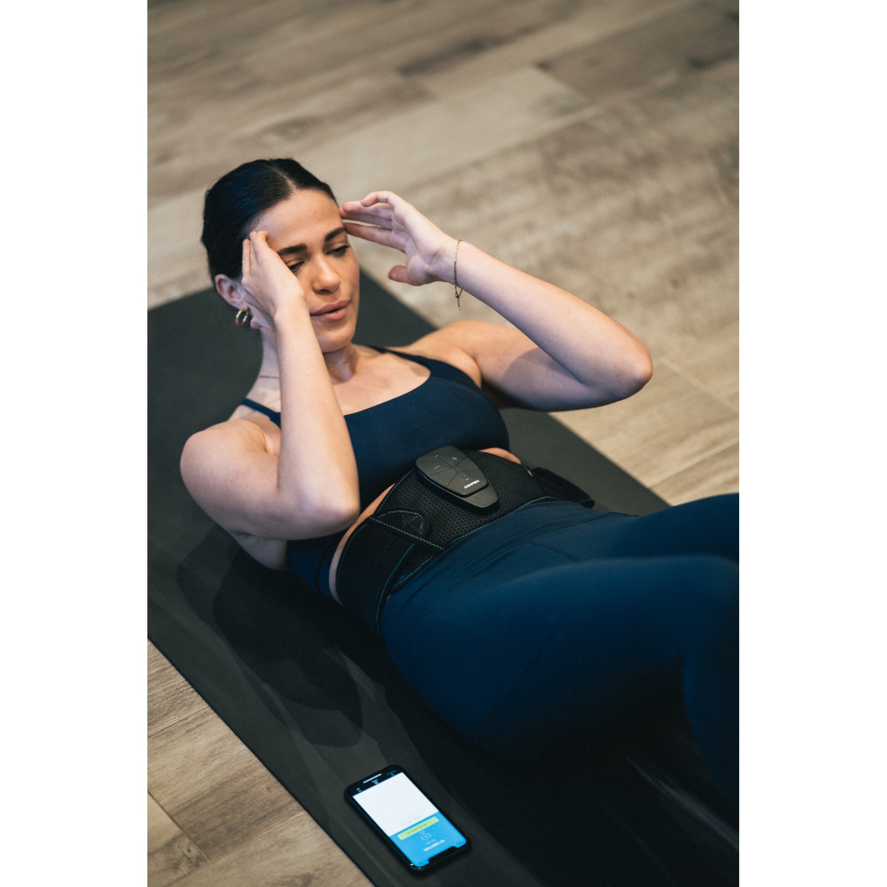 Elettrodi Compex Corebelt (4 Pezzi) - Per Addominali E Schiena, Compatibili Con Stimolatori Muscolari