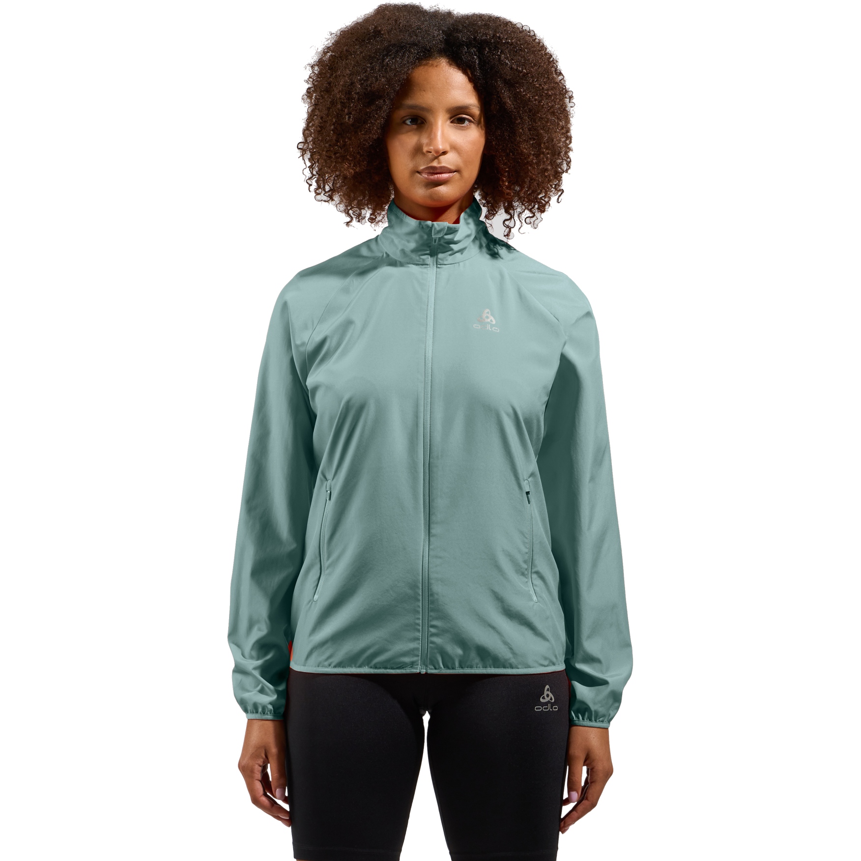 Produktbild von Odlo Essentials Light Laufjacke Damen - arctic