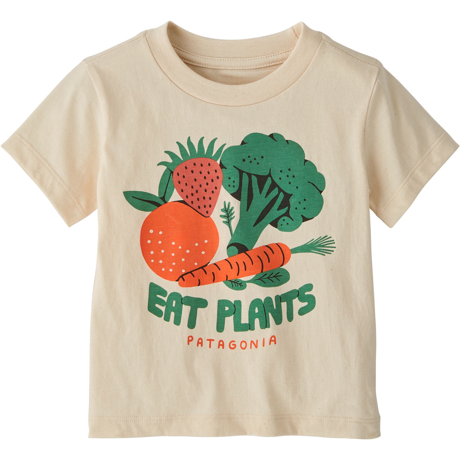 Produktbild von Patagonia Graphic T-Shirt Baby - Farm Snacks: Undyed Natural