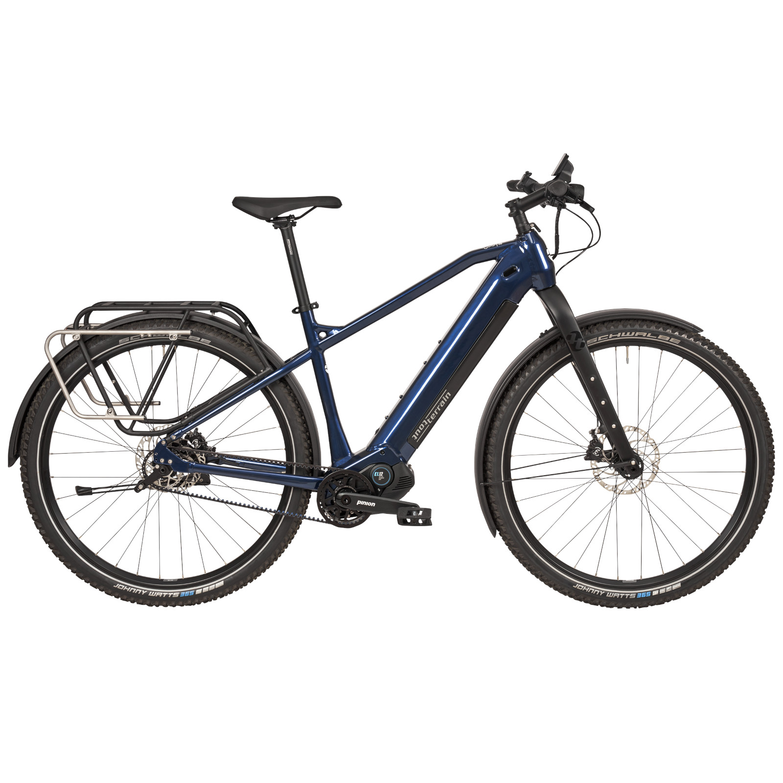 Kuva tuotteesta Tout Terrain PAMIR Select 4.1 Pinion E1.12 - Hihnakäyttöinen sähköpyörä - 2025 - deep ocean blue metallic