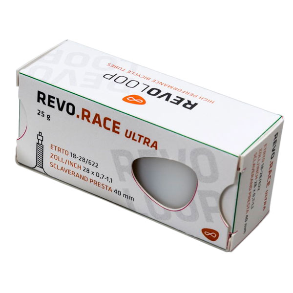 Produktbild von REVOLOOP REVO.RACE ULTRA Rennrad Schlauch - 18-28/622 - SV 40mm