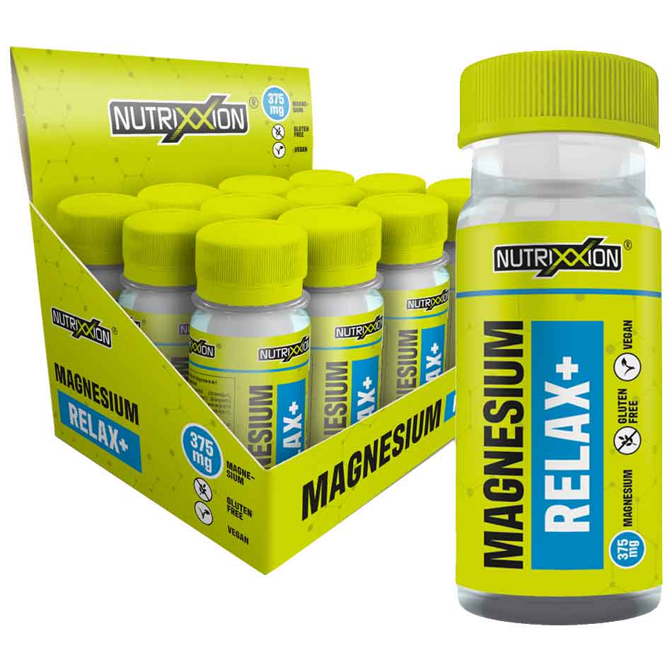 Picture of Nutrixxion Magnesium Relax+ Shot - Food Supplement - 12x60ml