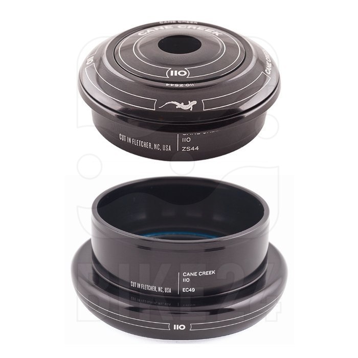 Picture of Cane Creek 110.ZS44 Short Cover Complete Headset Tapered - ZS44/28.6 | EC49/40 - black
