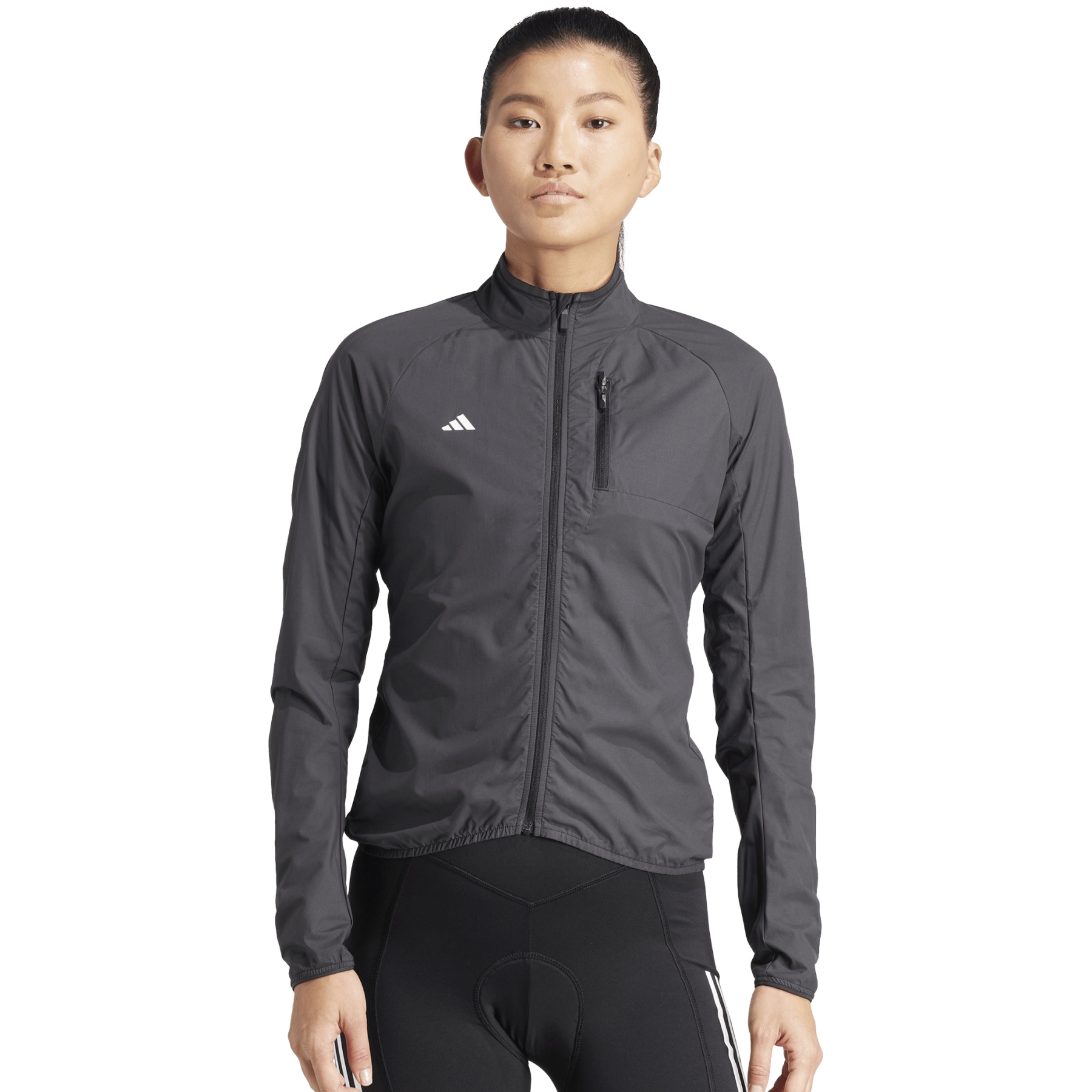 Produktbild von adidas The Cycling WIND.RDY Fahrradjacke Damen - black IK5674