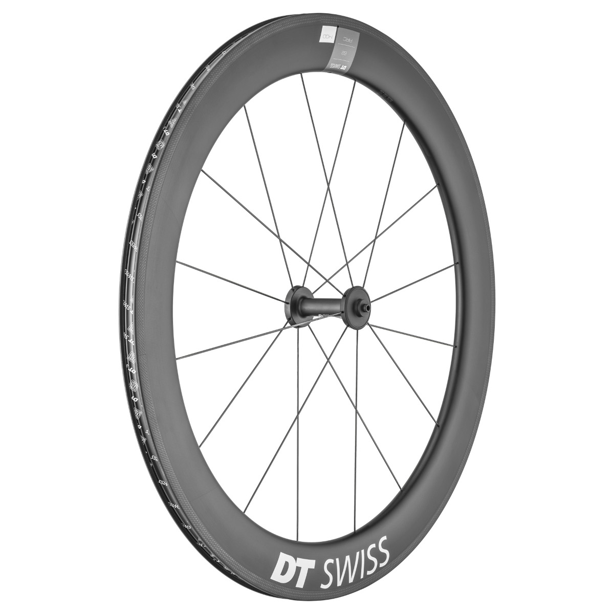 Picture of DT Swiss ARC 1400 DICUT 62 - 28&quot; Carbon Front Wheel - QR - black