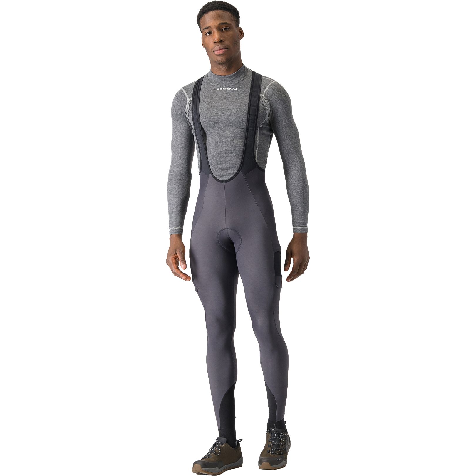 Castelli Cuissard a Bretelles Cycliste Homme Unlimited Trail dark grey 030