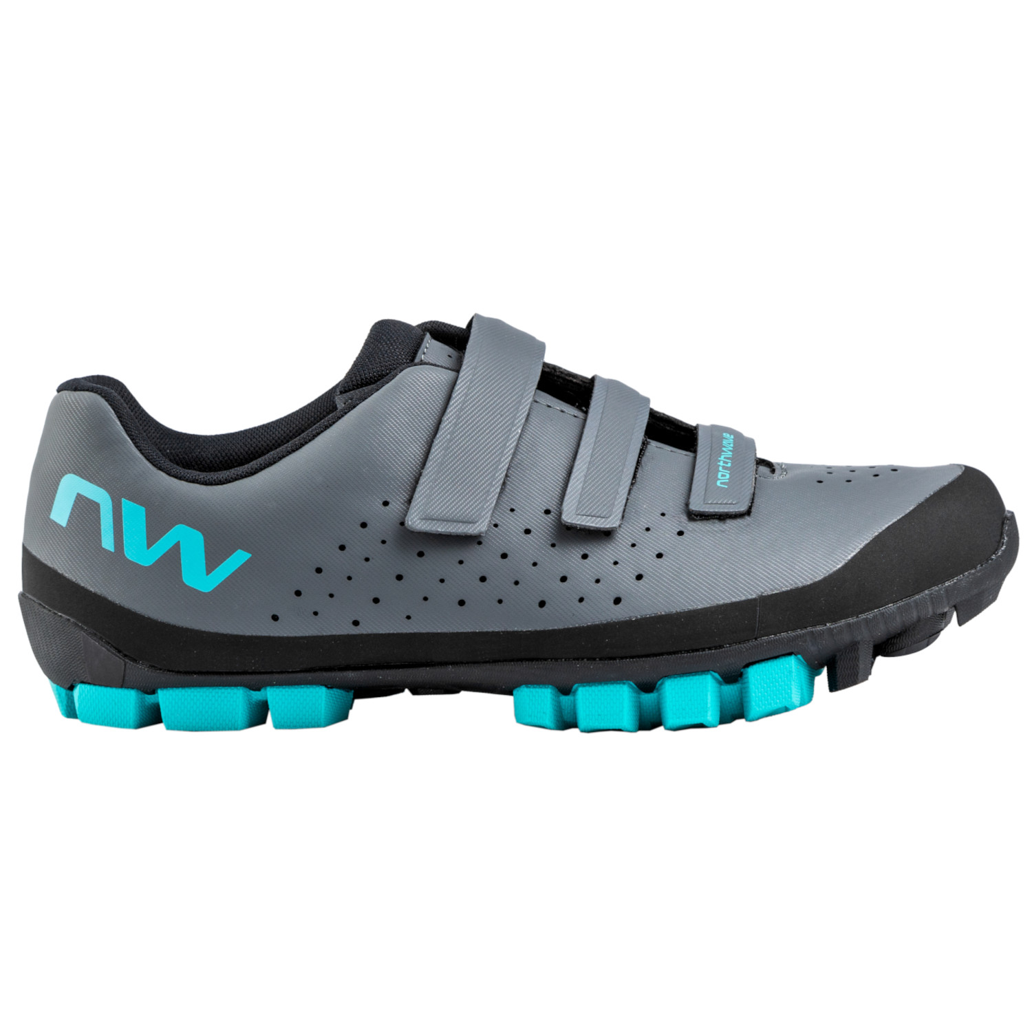 Picture of Northwave Hammer MTB Shoes Women - dark grey/turquoise 75
