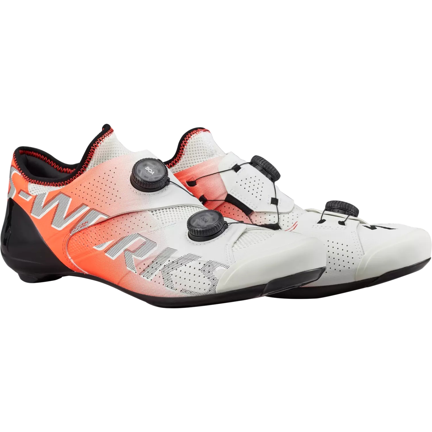 Picture of Specialized S-Works Ares Road Shoes - Dune White/Fiery Red - 2nd Choice