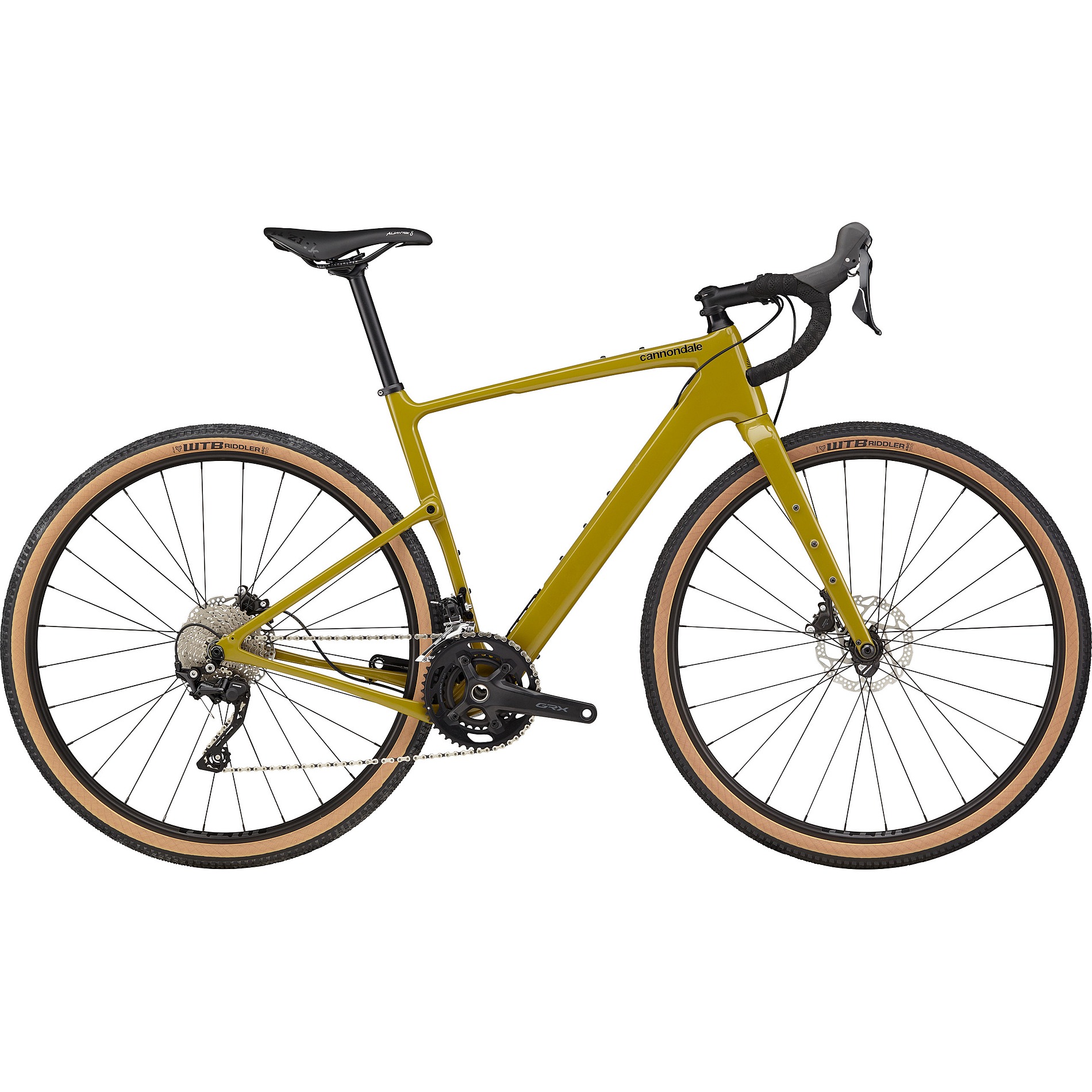 Productfoto van Cannondale TOPSTONE Carbon 4 - Shimano GRX - Gravelbike - 2023 - olive green