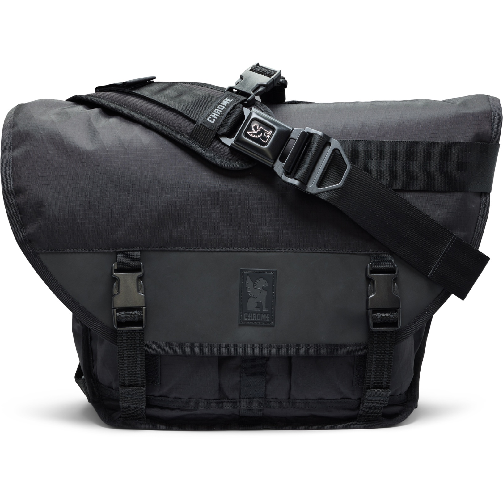 CHROME Citizen Messenger Bag - 15L - Black XRF Reflective | BIKE24