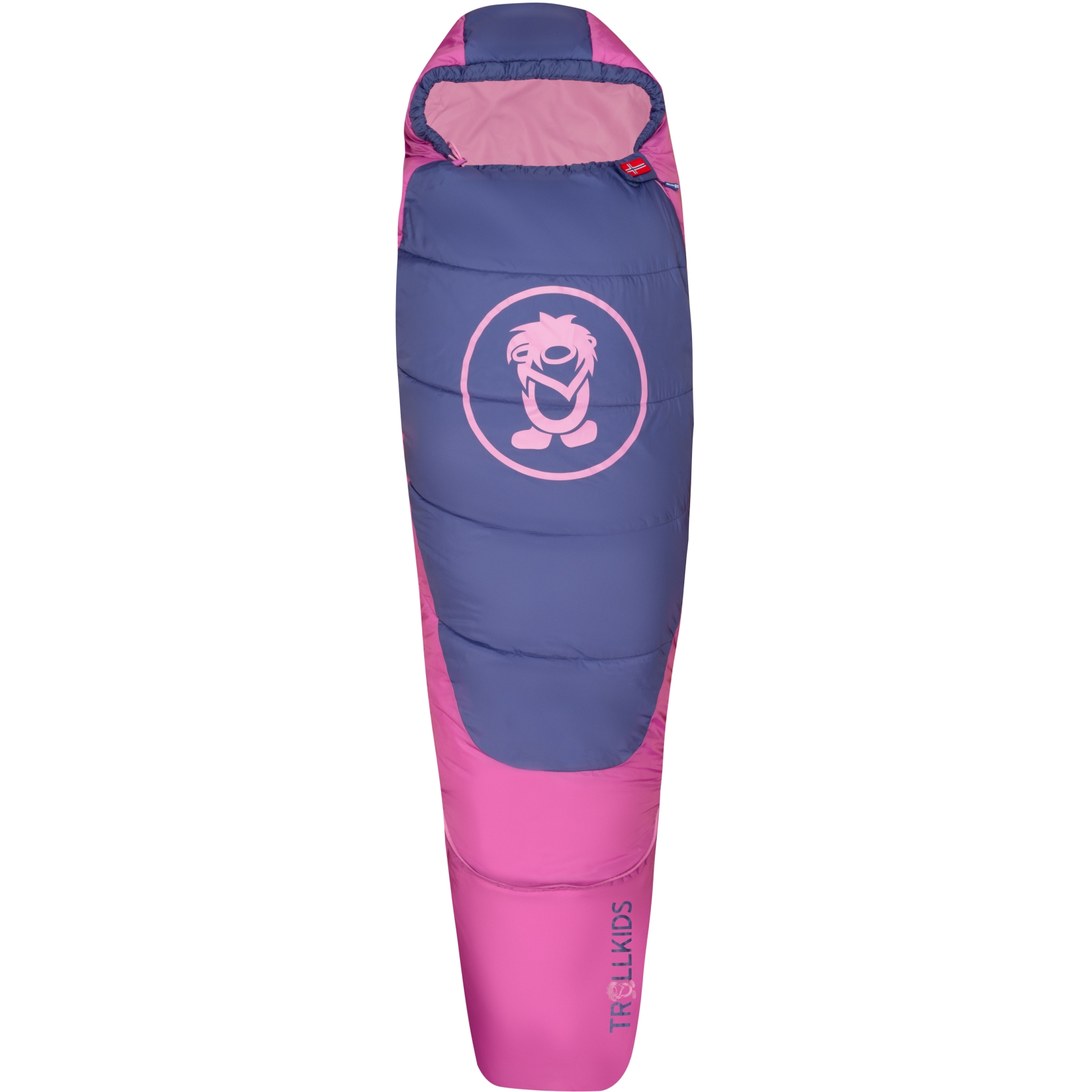 Produktbild von Trollkids Femund 3in1 Schlafsack Kinder - Mallow Pink/Violet Blue/Wild Rose