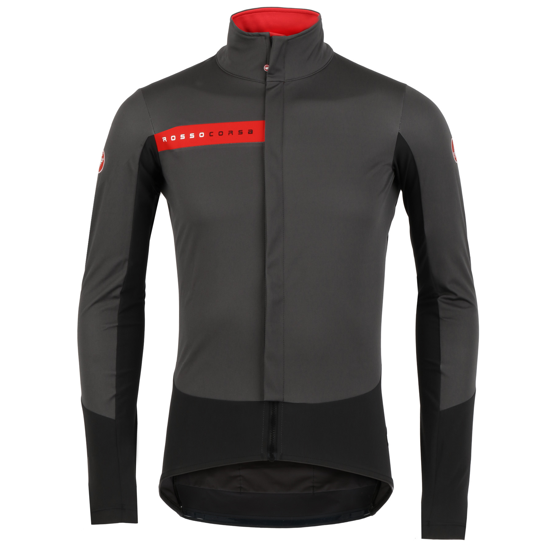 Imagen de Castelli Chaqueta - Beta RoS - silver grey/dark grey-red 870