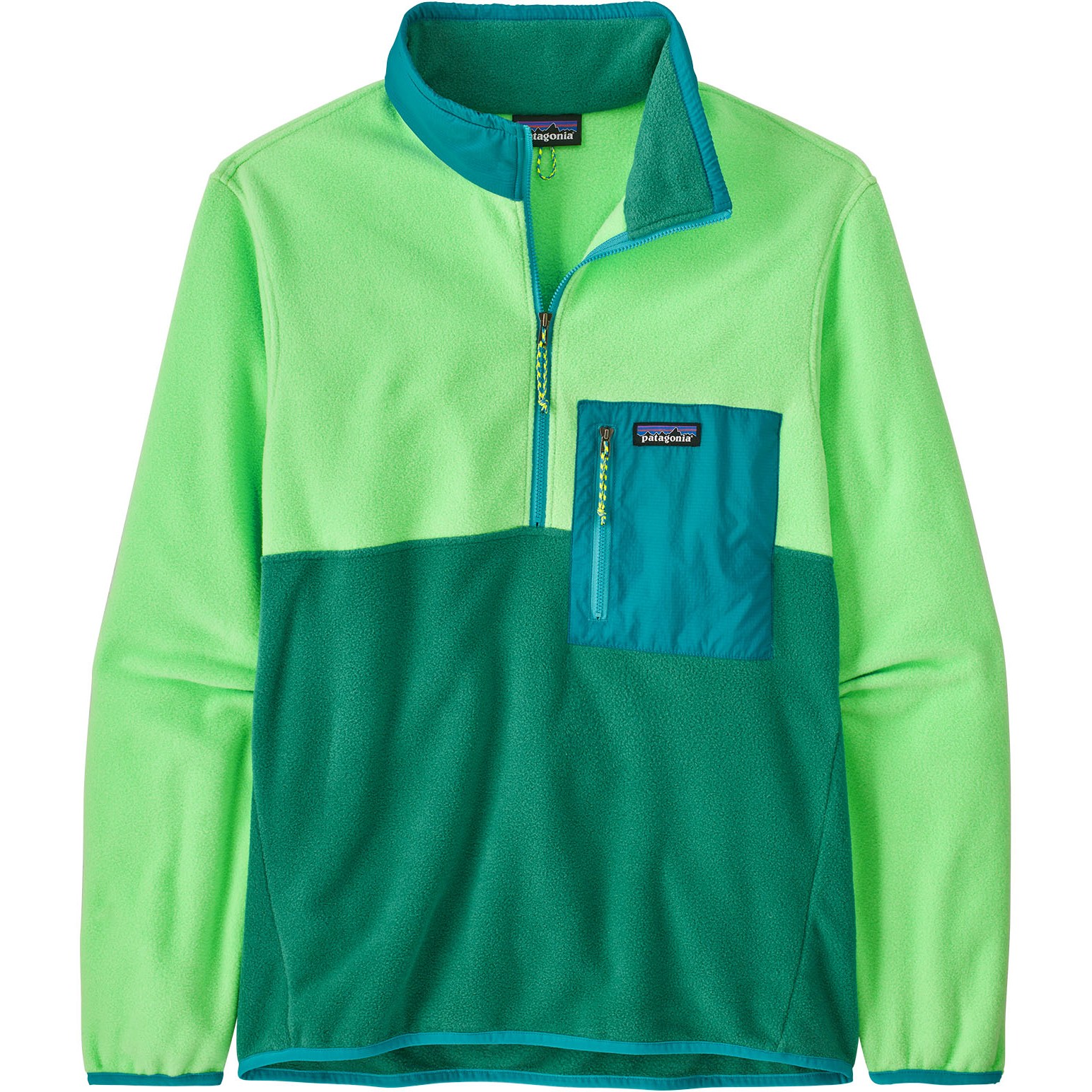 Patagonia Microdini 1 2 Zip Pullover Men Gather Green BIKE24