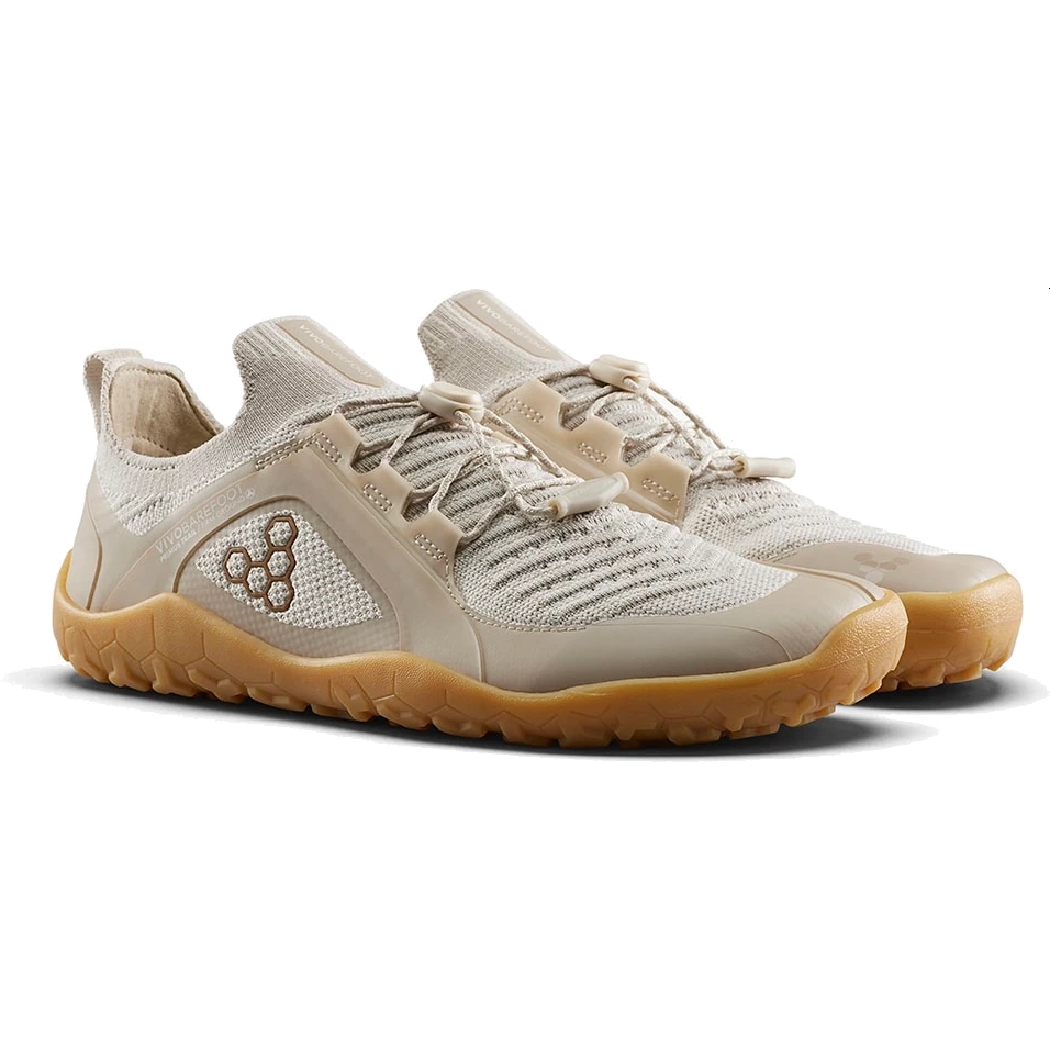Foto de Vivobarefoot Zapatillas Barefoot Hombre - Primus Trail Knit Firm Ground - Peyote