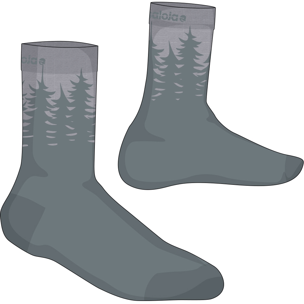 Maloja LabanM. Socken - shaded sage 8987 | BIKE24