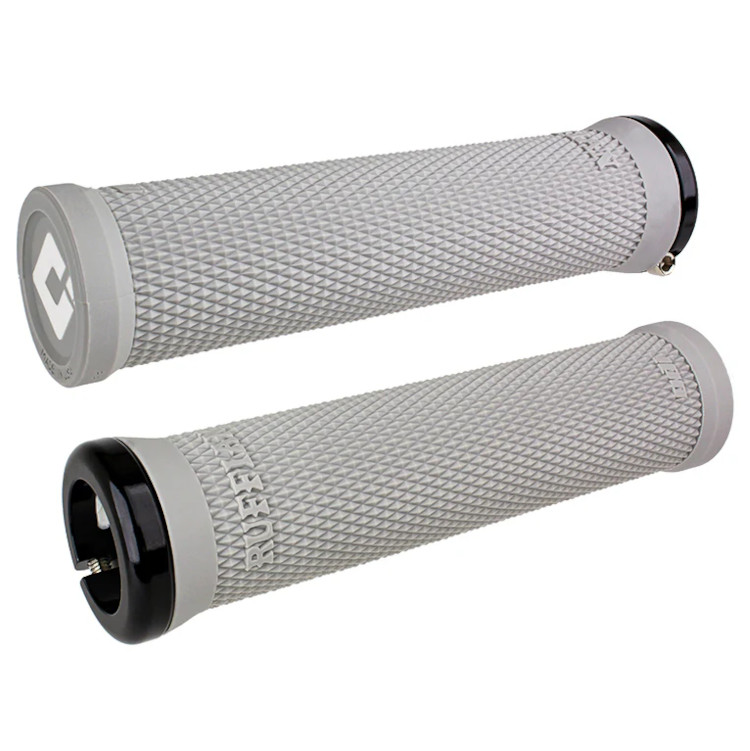 Productfoto van ODI Ruffian Stuurhandvatten - BMX | Lock-On V2.1 | 135mm - grijs
