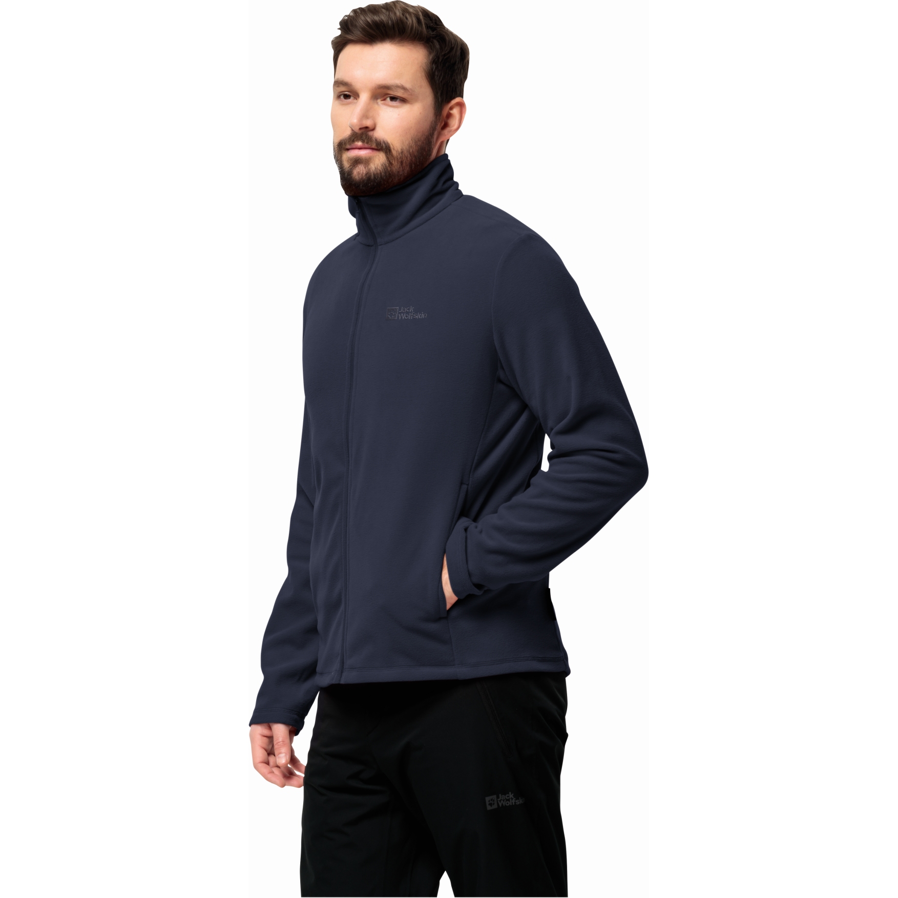 Produktbild von Jack Wolfskin Taunus Fz Fleecejacke Herren - night blue