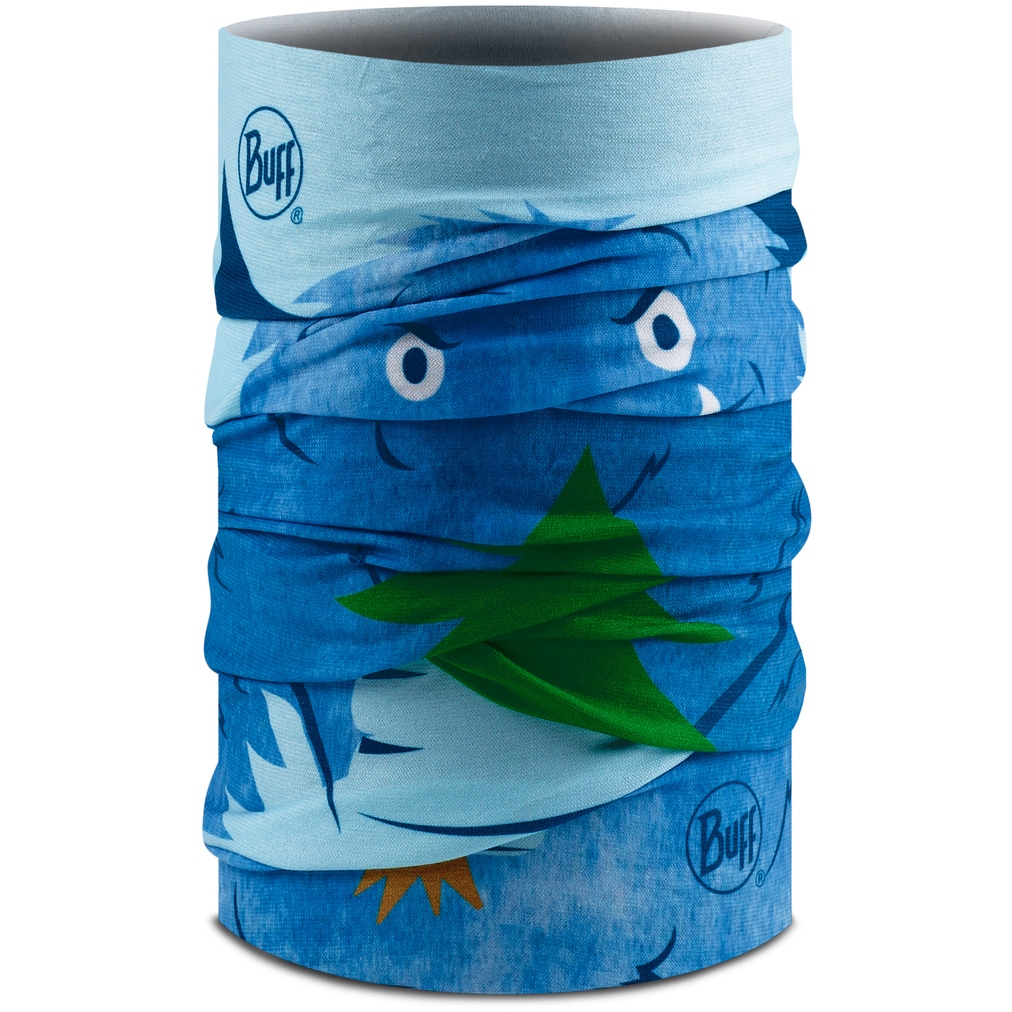 Image of Buff® Original EcoStretch Multifunctional Cloth for Kids - Snow Monster Blue