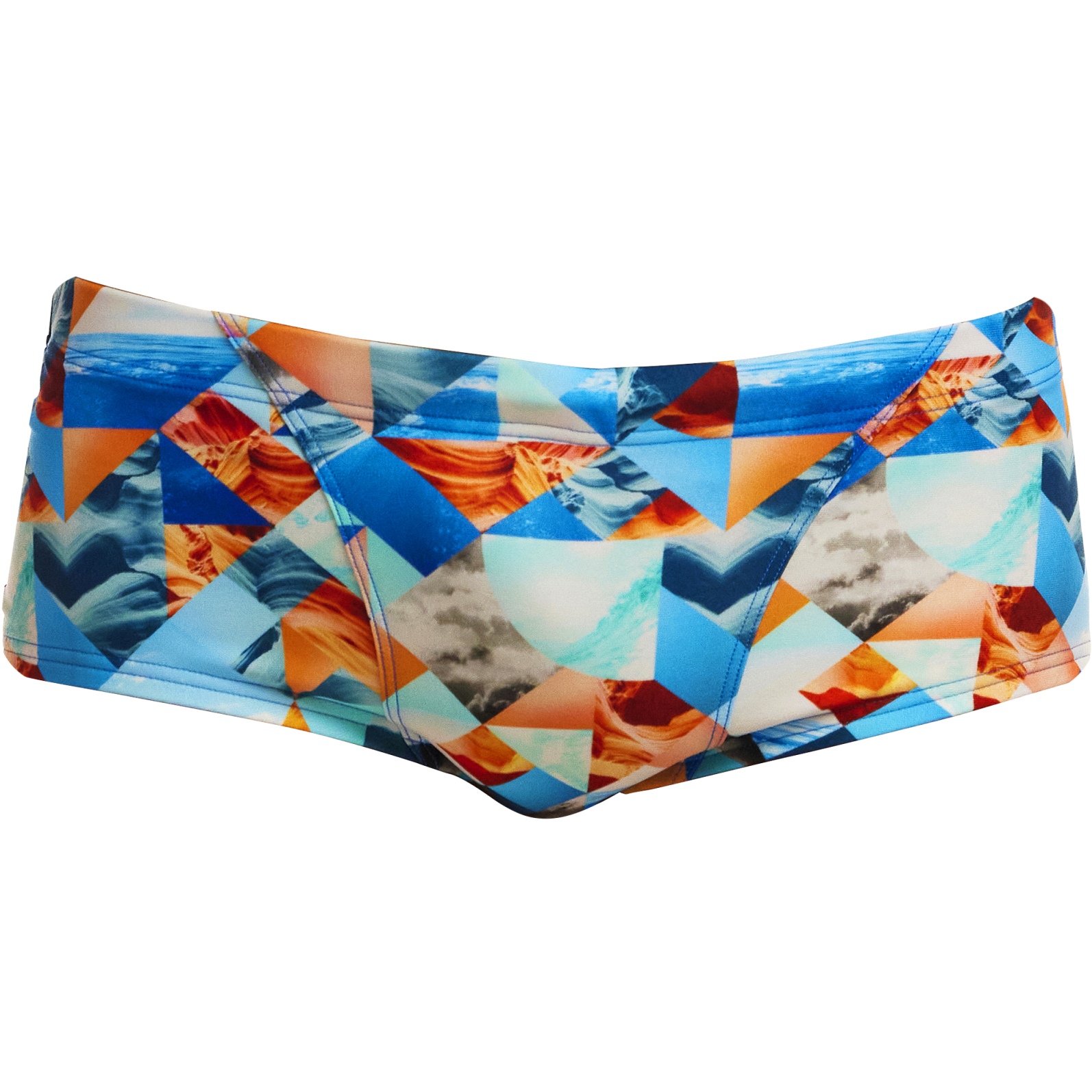Picture of Funky Trunks Classic Eco Trunks Men - Smashed Wave