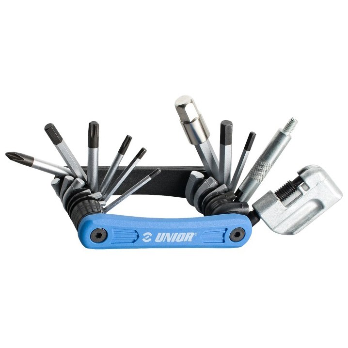 Bild von Unior Bike Tools Multitool EURO13 Miniwerkzeug - 1655EURO13 - blau