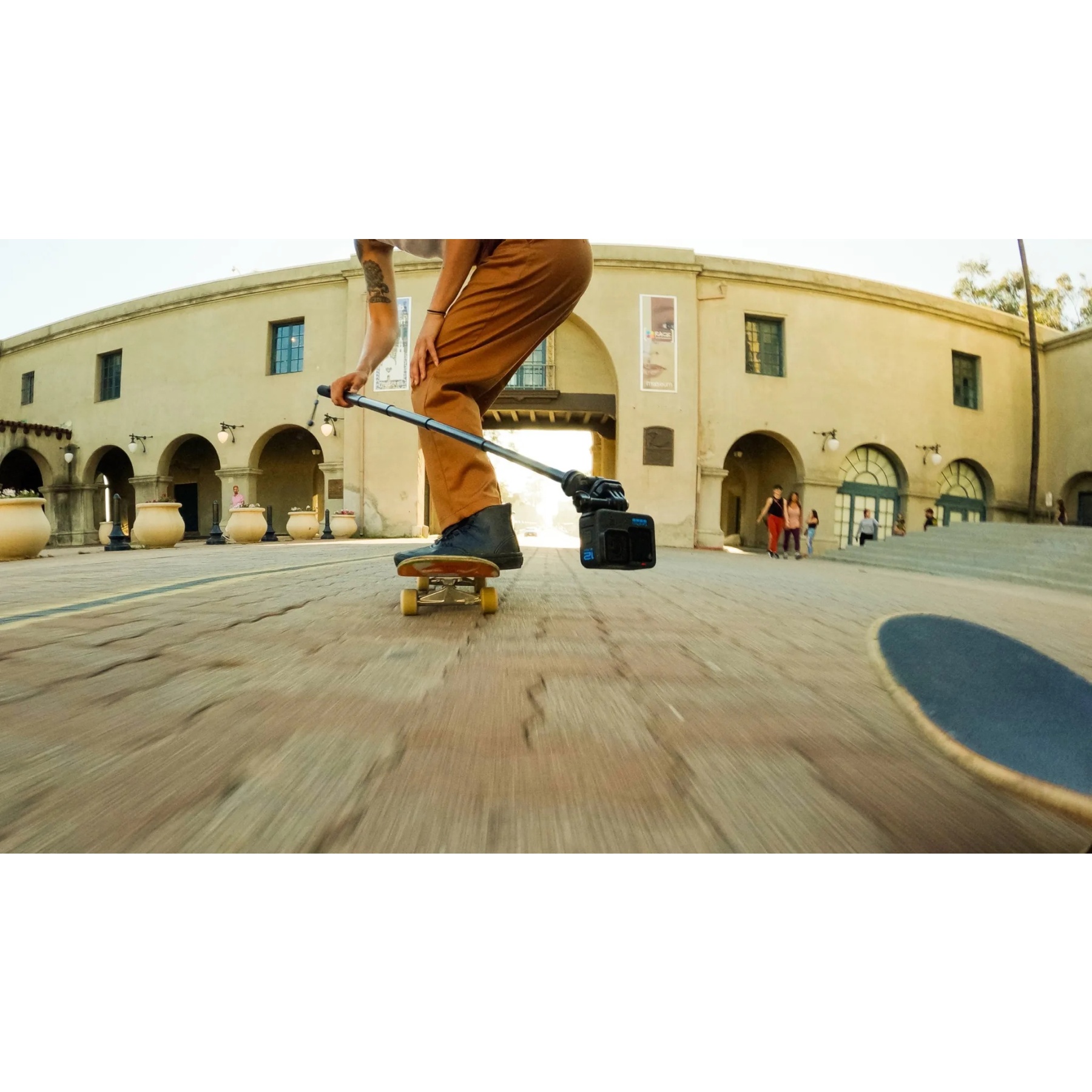Asta Di Prolunga In Ferro 10-30 Cm Per Fotocamera E Treppiede, Filettatura 1/4" Maschio-femmina, Versatile Per Microfoni, LED E Action Cam