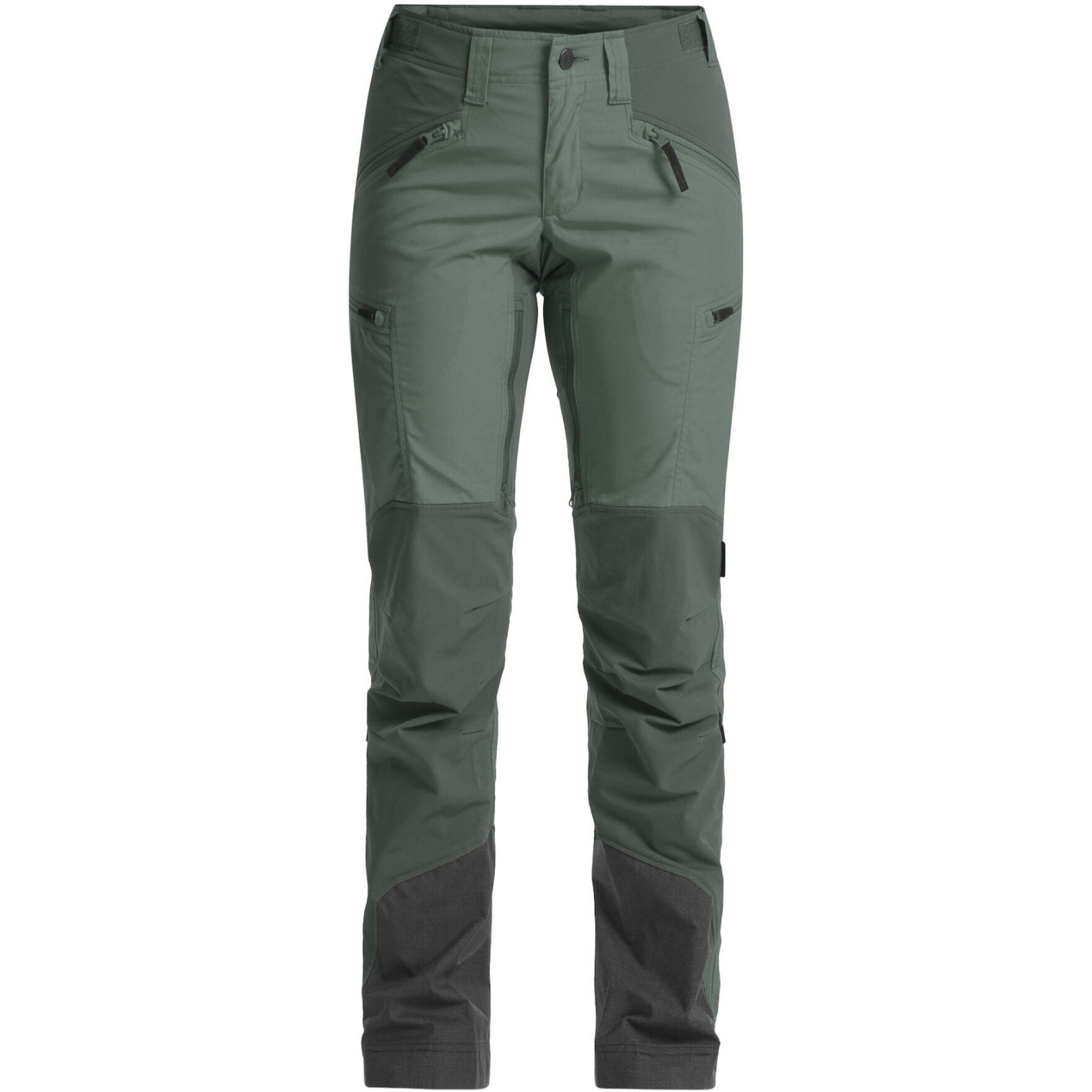 Kuva tuotteesta Lundhags Makke Hiking Pants Women - Regular - Dark Agave/Seaweed 655