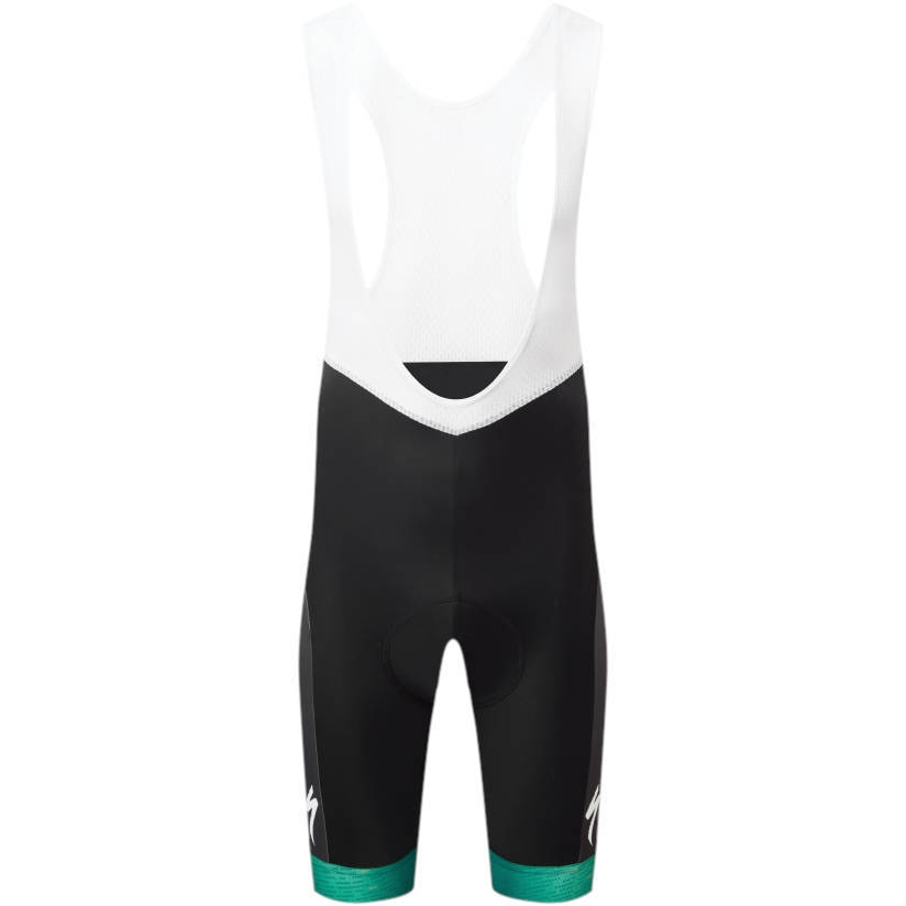 Picture of Le Col BORA-hansgrohe Switch Out TdF Replica Bibshorts - Black/Green