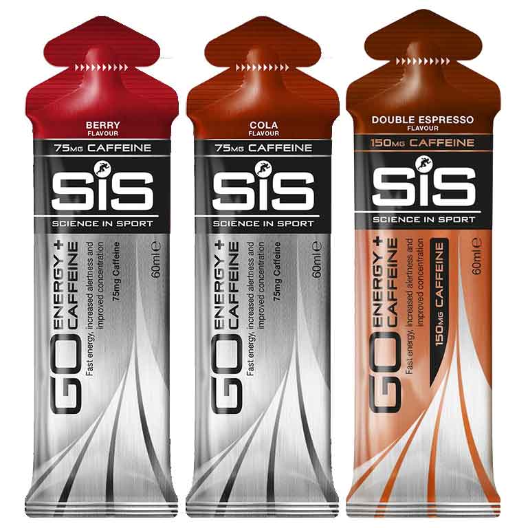 Picture of SiS GO Energy + Caffeine Gel with Carbohydrates - 6x60ml