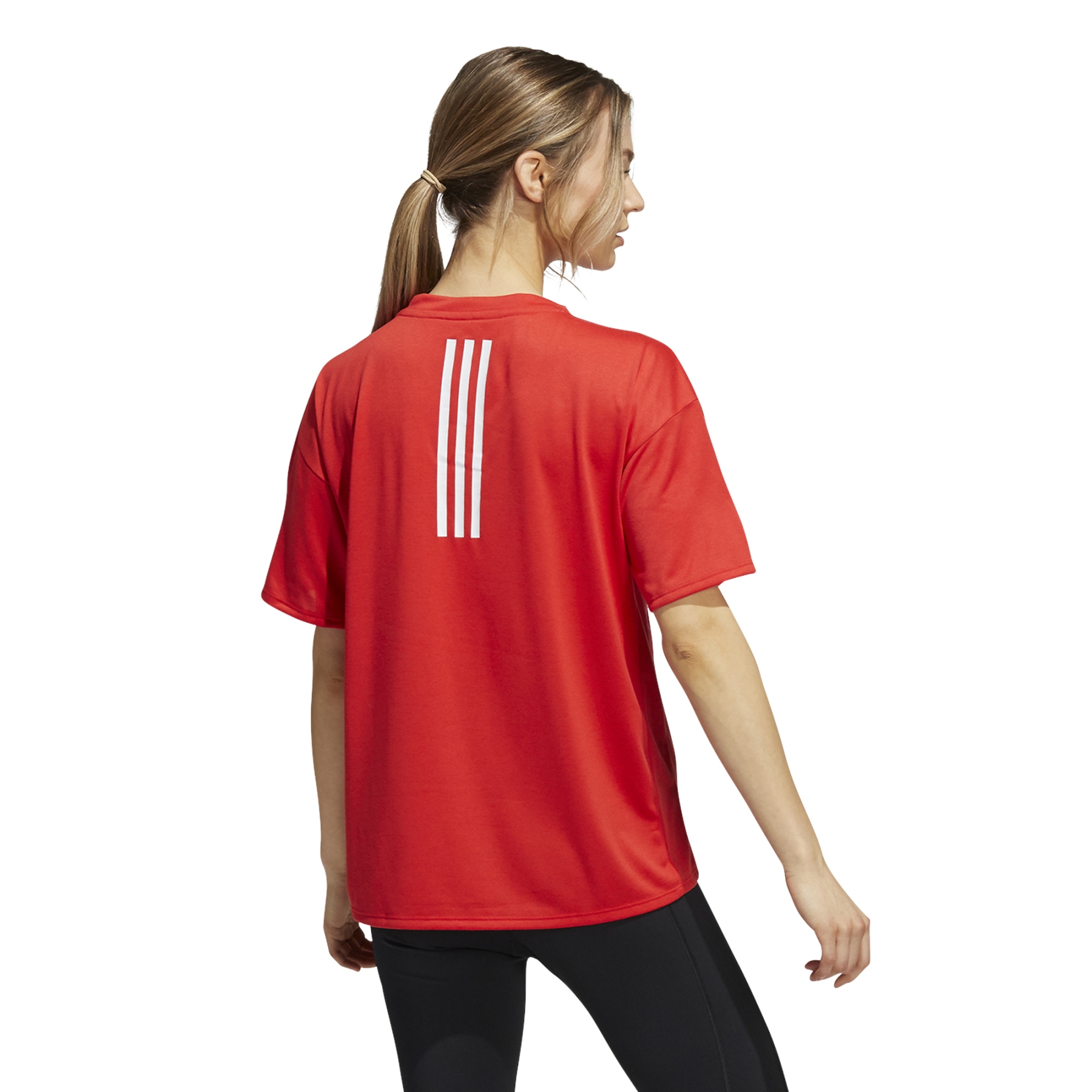 BIKE24 Training - T-Shirt red AEROREADY | adidas H48951 vivid Women