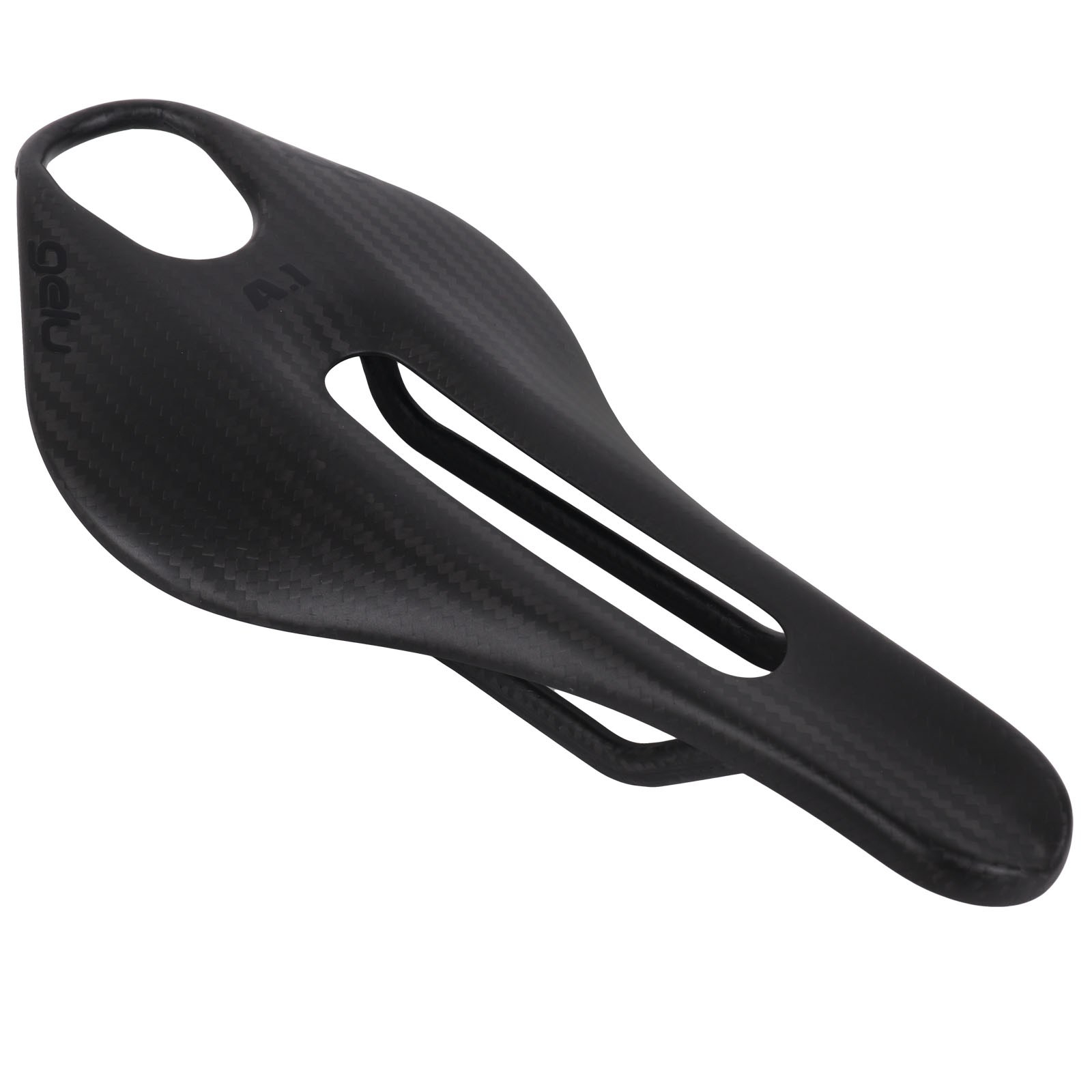Productfoto van Gelu A1 Carbon Saddle - black decals