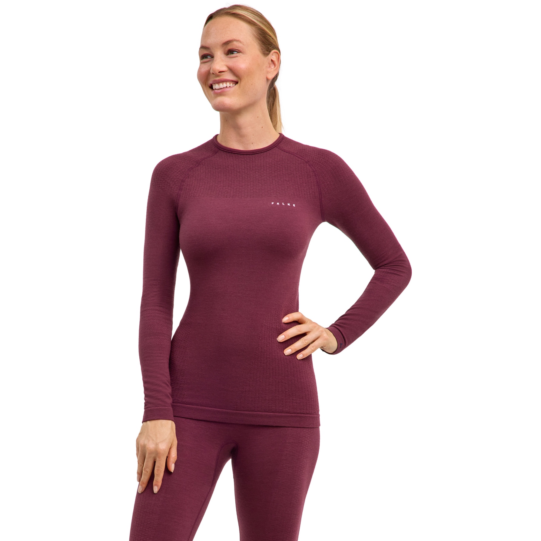 Falke Dames Top van onderlaag Wool-Tech Round Neck W L/s Sh - Vergelijk Falke Dames Top van onderlaag Wool-Tech Round Neck W L/s Sh - Vergelijk