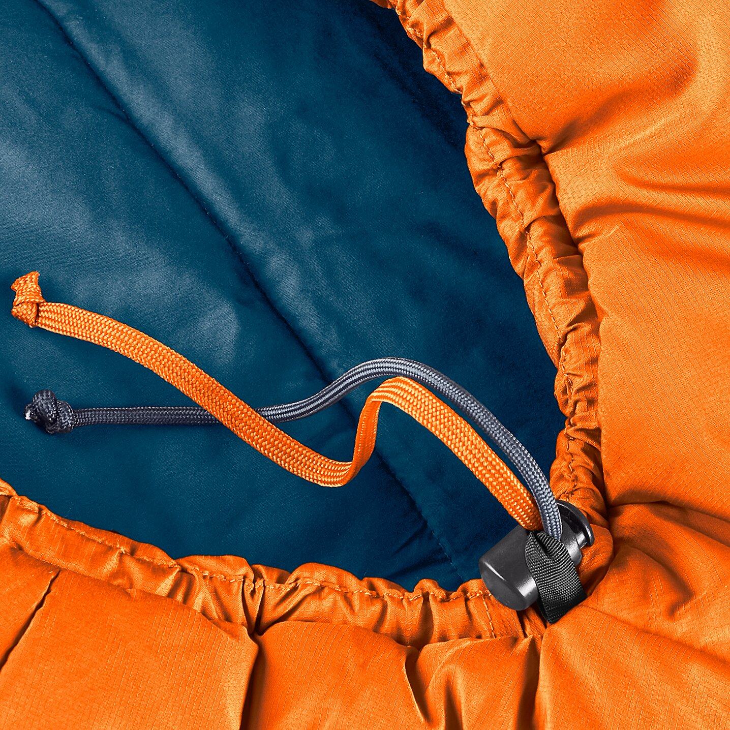 Sac De Couchage Deuter Orbit +5° SL - Fibre Synthétique - Pour Randonnée été - Taille Jusqu'à 175 Cm