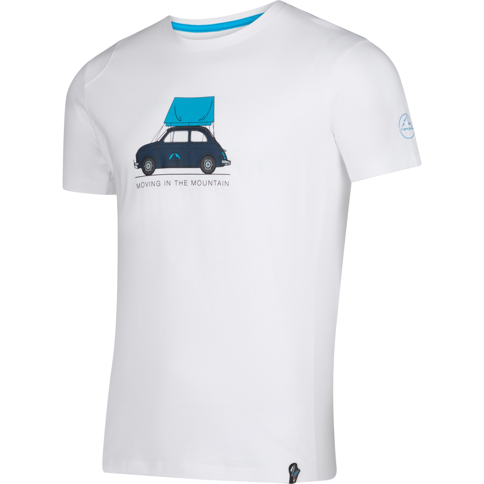 Picture of La Sportiva Cinquecento T-Shirt - White/Maui