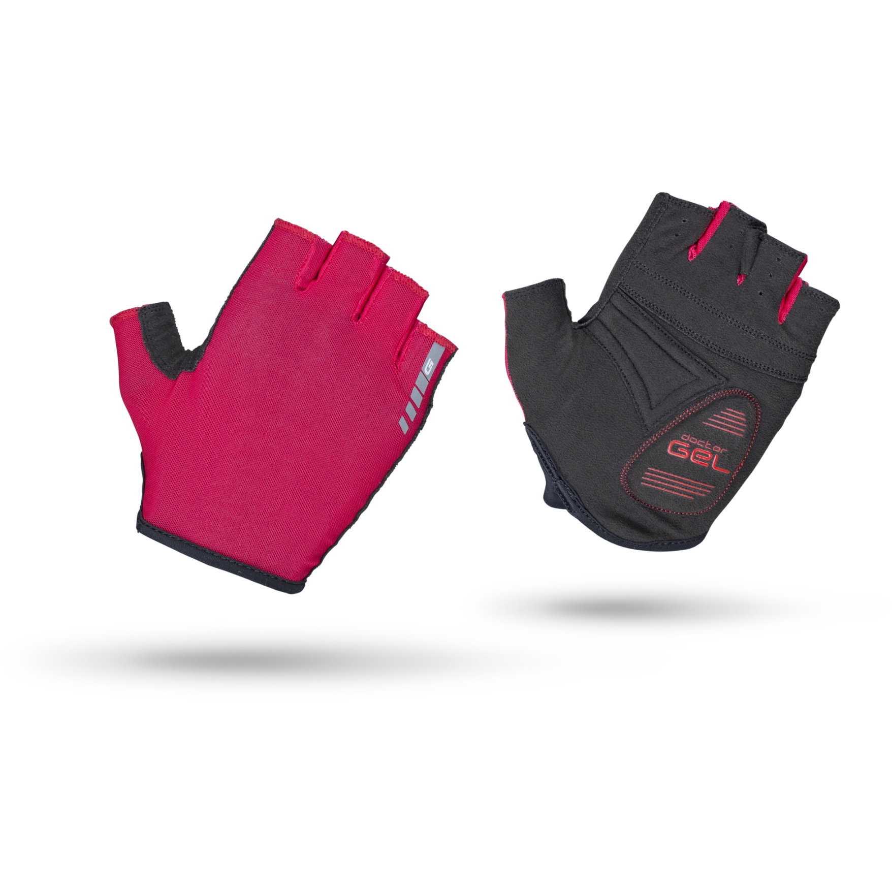 Produktbild von GripGrab Solara Gepolsterte Sonnendurchlässige Handschuhe - Red