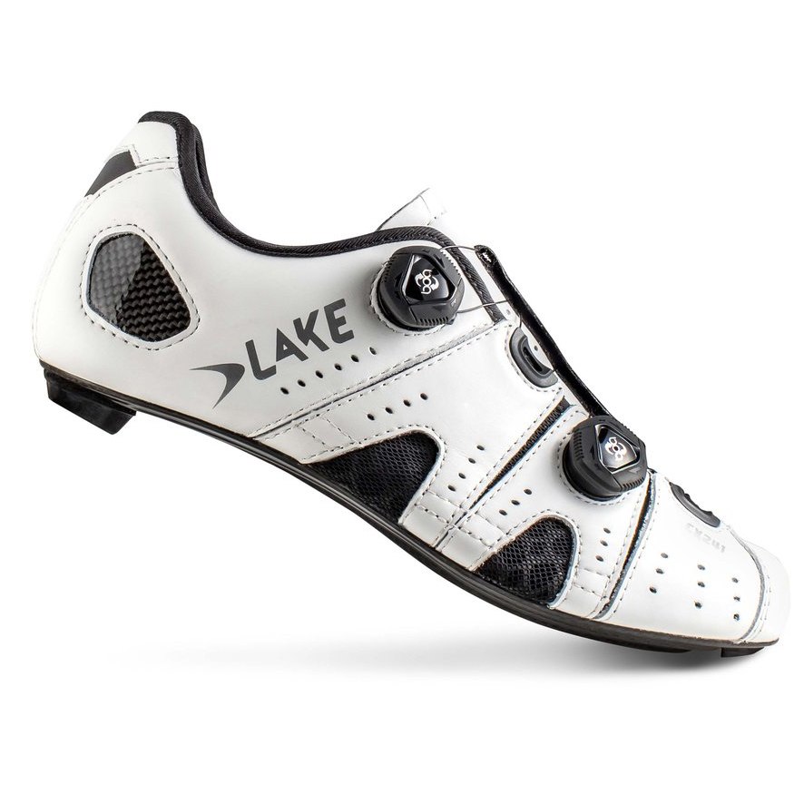 Picture of Lake CX241 Road Shoes - white/black