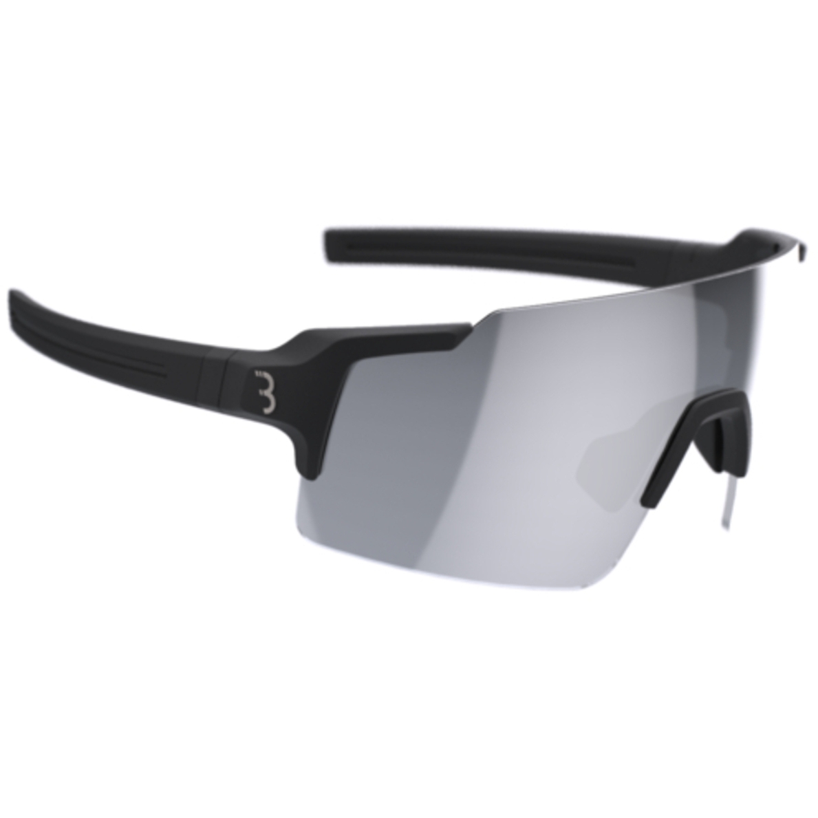 Produktbild von BBB Cycling Fullview HC BSG-70 matt schwarz | smoke silver mirror + klar + gelb Brille