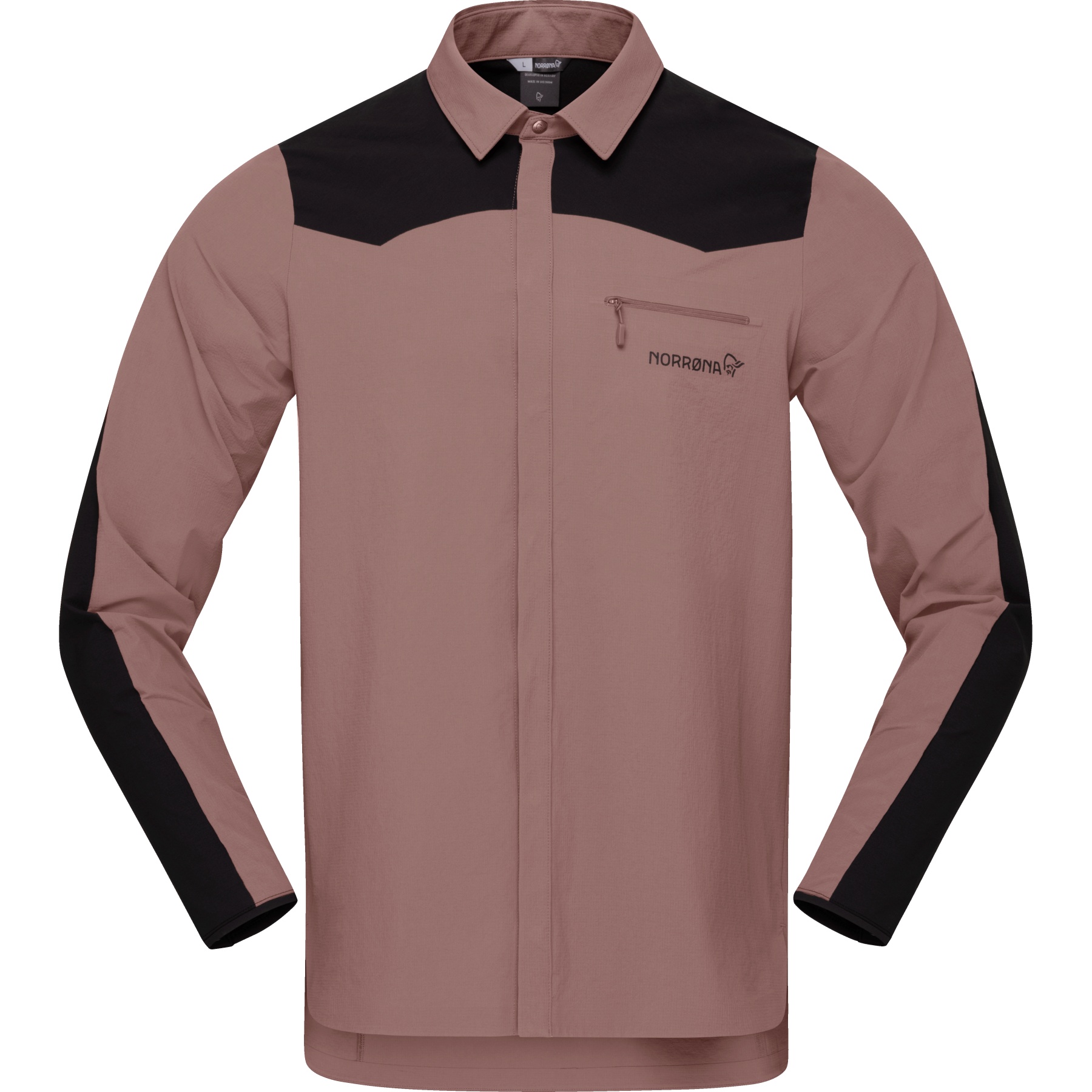 Norrona skibotn flex1 Shirt Men - Grape Shake | BIKE24