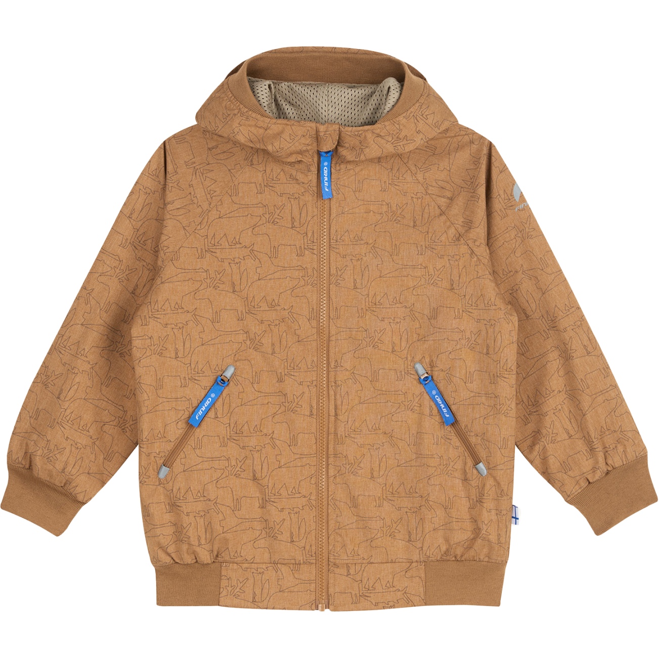 Produktbild von Finkid TALLESSA Zip-In Außenjacke - Outdoor-Jacke Kinder - almond